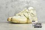 NIKE AIR JORDAN 4 SP X OFF-WHITE SAIL/MUSLIN-WHITE-BLACK CV9388-100