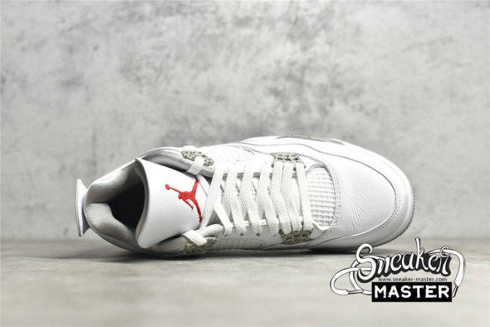 NIKE AIR JORDAN 4 RETRO WHITE OREO WHITE/TECH GREY/BLACK/FIRE RED CT8527-100
