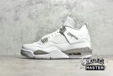 NIKE AIR JORDAN 4 RETRO WHITE OREO WHITE/TECH GREY/BLACK/FIRE RED CT8527-100