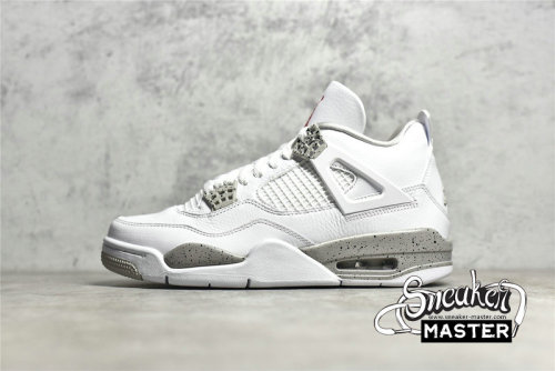 NIKE AIR JORDAN 4 RETRO WHITE OREO WHITE/TECH GREY/BLACK/FIRE RED CT8527-100