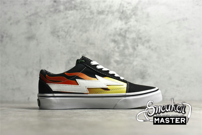 VANS REVENGE X STORM OLD SKOOL BLACK/WHITE/ORANGE