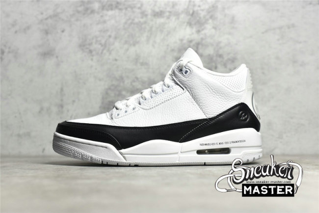 NIKE AIR JORDAN 3 RETRO SP X FRAGMENT DESIGN WHITE/BLACK/WHITE DA3595-100