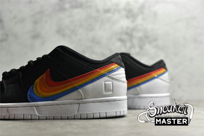NIKE DUNK LOW SB X POLAROID BLACK/MULTI-COLOR/WHITE DH7722-001