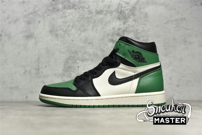 NIKE AIR JORDAN 1 RETRO HIGH OG PINE GREEN/SAIL-BLACK 555088-302