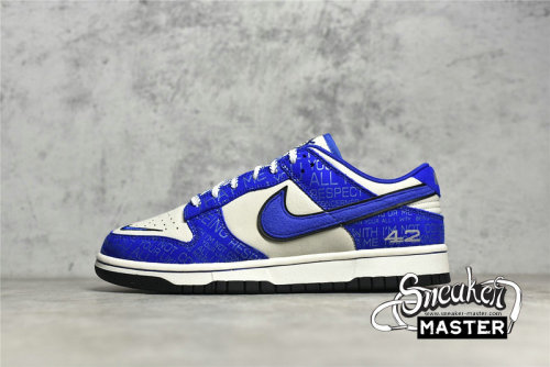 NIKE SB DUNK LOW JACKIE ROBINSON RACER BLUE/RACER BLUE/COCONUT DV2122-400