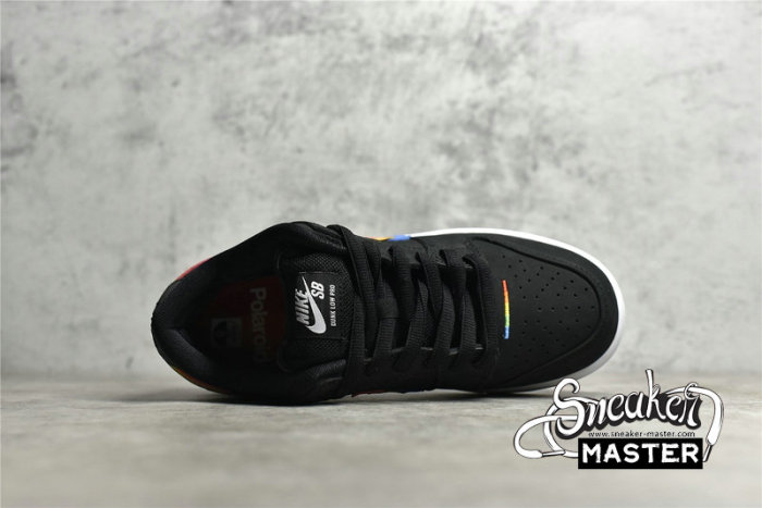 NIKE DUNK LOW SB X POLAROID BLACK/MULTI-COLOR/WHITE DH7722-001