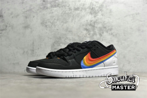 NIKE DUNK LOW SB X POLAROID BLACK/MULTI-COLOR/WHITE DH7722-001