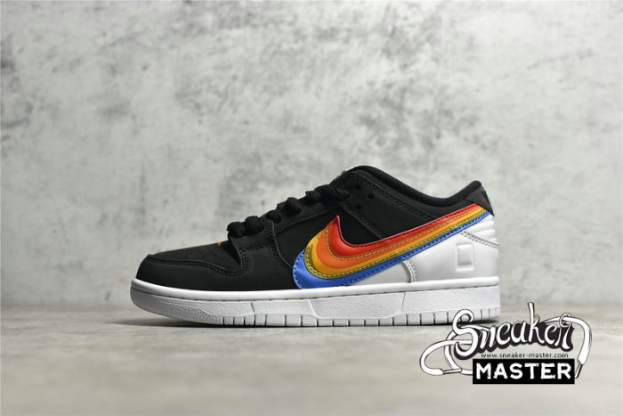 NIKE DUNK LOW SB X POLAROID BLACK/MULTI-COLOR/WHITE DH7722-001