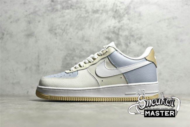 NIKE AIR FORCE 1 LOW BLUE PASTEL BEIGE/LIGHT BLUE/WHITE DR8590-001