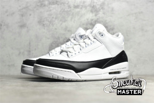 NIKE AIR JORDAN 3 RETRO SP X FRAGMENT DESIGN WHITE/BLACK/WHITE DA3595-100