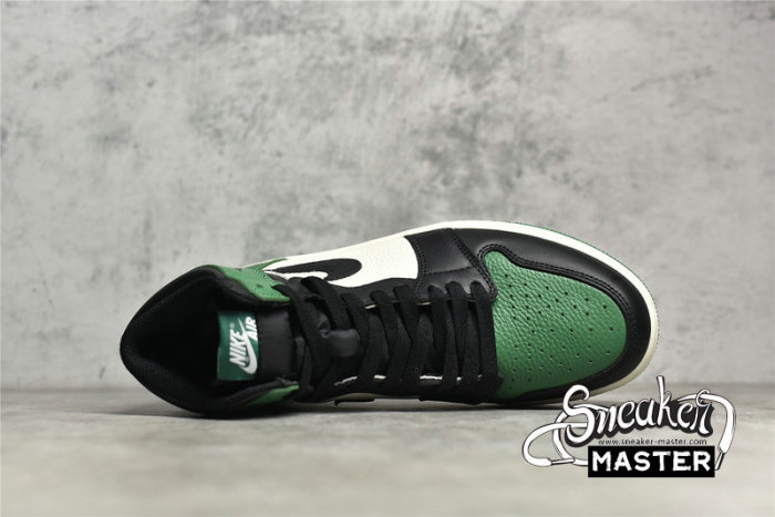 NIKE AIR JORDAN 1 RETRO HIGH OG PINE GREEN/SAIL-BLACK 555088-302