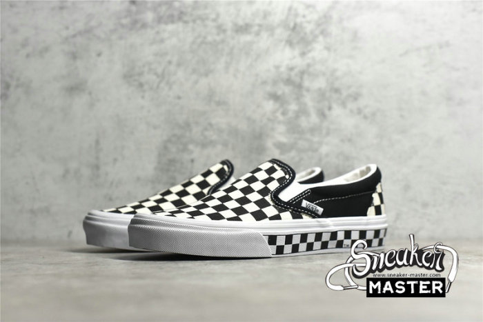 VANS SLIP-ON CHECKERBOARD BLACK/WHITE/BLACK VN0A38F7PVA
