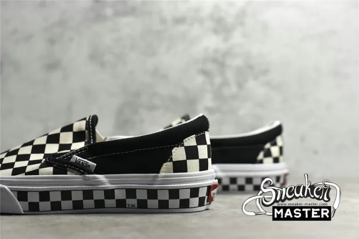 VANS SLIP-ON CHECKERBOARD BLACK/WHITE/BLACK VN0A38F7PVA