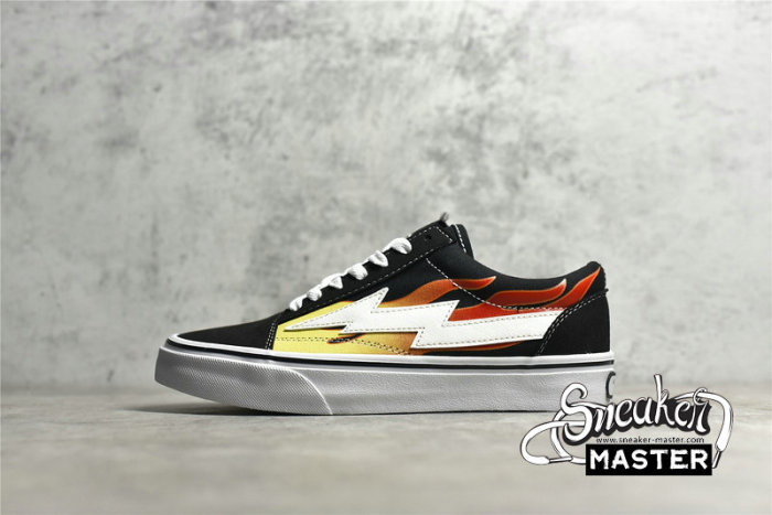 VANS REVENGE X STORM OLD SKOOL BLACK/WHITE/ORANGE