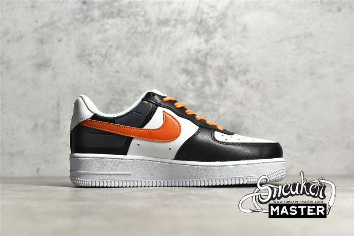 NIKE AIR FORCE 1 LOW 07 BLACK/WHITE/ORANGE DD8959-100