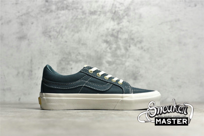 VANS ECO THEORY SK8-LOW REISSUE SKATE SHOES JUNGLE GREEN/WHITE VN0A4UWIA5K