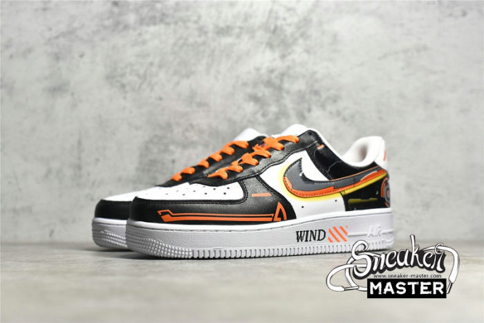 NIKE AIR FORCE 1 LOW 07 BLACK/WHITE/ORANGE DD8959-100