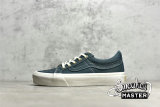 VANS ECO THEORY SK8-LOW REISSUE SKATE SHOES JUNGLE GREEN/WHITE VN0A4UWIA5K