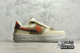 NIKE AIR FORCE 1 FONTANKA RATTAN/MADDER ROOT-BURGUNDY CRUSH-KHAKI DR0150-200
