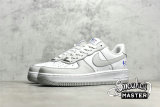 NIKE AIR FORCE 1 LOW NBA 75TH WHITE/WHITE/LIGHT GREY AA6902-201