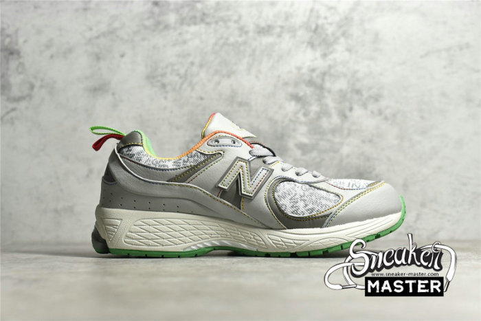 NEW BALANCE GANNI X 2002R RUNNING SHOES RAIN CLOUD/ISLAND GREEN M2002RGD