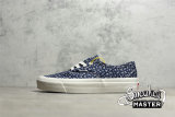 VANS ANAHEIM OG FLORAL AUTHENTIC 44 DX SKATE SHOES BLUE/WHITE VN0A7Q5CNVY