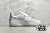 NIKE AIR FORCE 1 LOW NBA 75TH WHITE/WHITE/LIGHT GREY AA6902-201