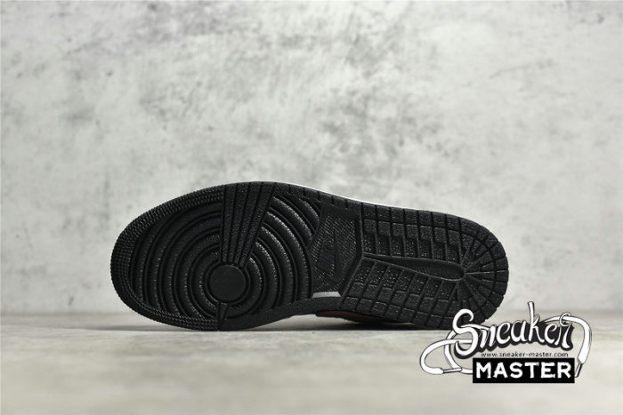 NIKE AIR JORDAN 1 LOW BLACK/GREY FOG/WHITE/BLEACHED CORAL 553558-062
