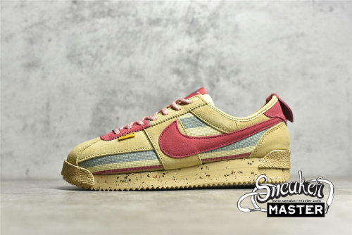 NIKE UNION LA X CORTEZ SP SESAME GRAIN/PINK CLAY/DUTCH GREEN/BICYCLE YELLOW/BLUSTERY DR1413-200