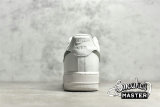 NIKE AIR FORCE 1 LOW GLITTER SWOOSH SUMMIT WHITE/GREY FOG/DUSTY SAGE DH4407-101