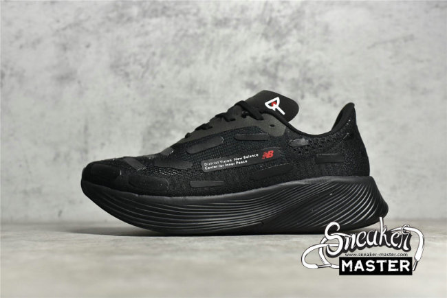 NEW BALANCE DISTRICT VISION X FUELCELL RC ELITE V2 BLACK/BLACK/TEAM RED MRCELDV2