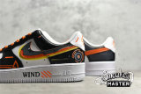 NIKE AIR FORCE 1 LOW 07 BLACK/WHITE/ORANGE DD8959-100