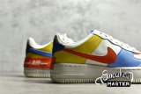 NIKE AIR FORCE 1 SHADOW SAIL/GAME ROYAL/RUSH ORANGE/UNIVERSITY BLUE CI0919-115