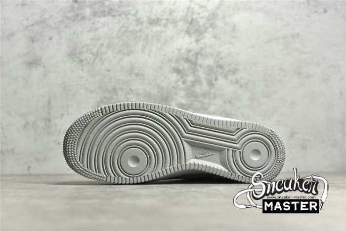 NIKE AIR FORCE 1 LOW NBA 75TH WHITE/WHITE/LIGHT GREY AA6902-201