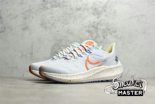 NIKE AIR ZOOM PEGASUS 39 WHITE/SAIL/LIGHT THISTLE/SAFETY ORANGE DX6047-181