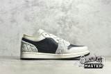 NIKE AIR JORDAN 1 LOW SE BEADED SWOOSH ANTHRACITE/LIGHT BONE/SAIL/WOLF GREY/GOLD DUST DV1762-001