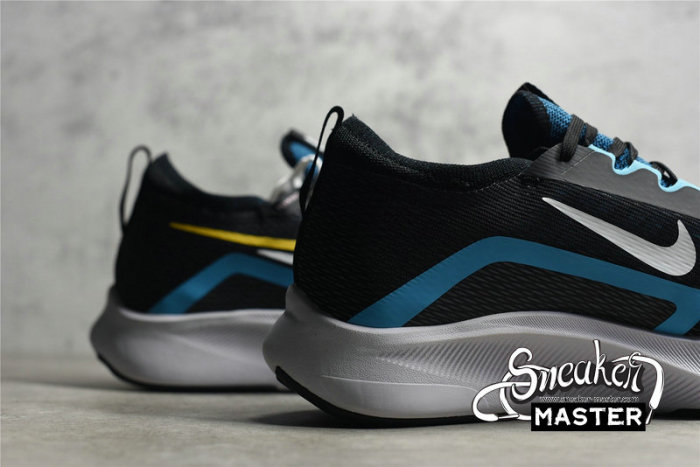 NIKE ZOOM FLY 4 BLACK/WHITE/CHLORINE BLUE CT2392-003