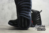 NIKE AIR JORDAN 12 UTILITY GRIND BLACK/BLACK/BRIGHT CRIMSON/WHITE DC1062-006
