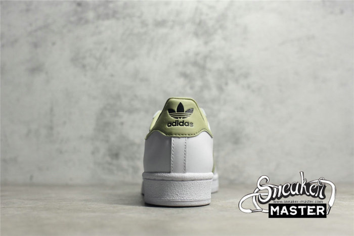ADIDAS SUPERSTAR SHOES CLOUD WHITE/MAGIC LIME/CLOUD WHITE GY5986