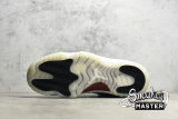 NIKE AIR JORDAN 11 RETRO LOW 72-10 BLACK/GYM RED/WHITE/SAIL AV2187-001