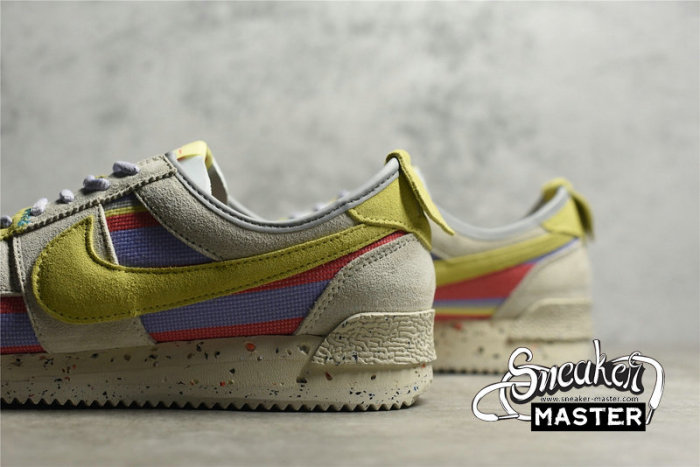 NIKE CORTEZ SP X UNION LA WHITE/GREY FOG/PURPLE PULSE/LEMON FROST DR1413-100