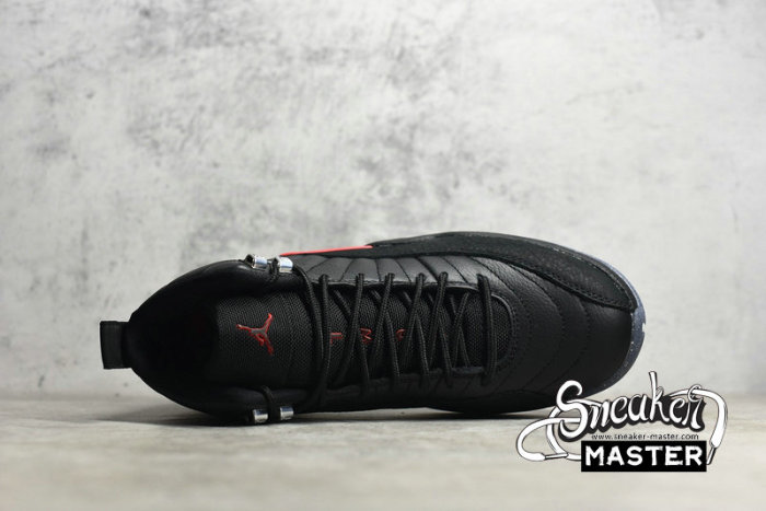 NIKE AIR JORDAN 12 UTILITY GRIND BLACK/BLACK/BRIGHT CRIMSON/WHITE DC1062-006
