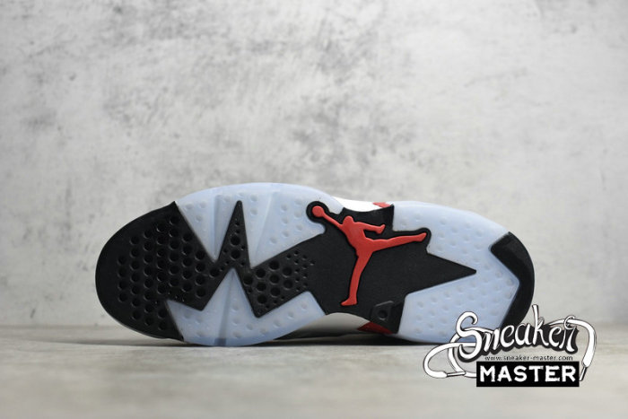 NIKE AIR JORDAN 6 RED OREO WHITE/UNIVERSITY RED/BLACK CT8529-162