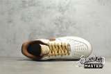 NIKE AIR FORCE 1 LOW WHITE/WHITE/BROWN CW3388-204