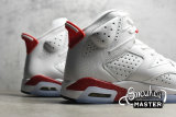 NIKE AIR JORDAN 6 RED OREO WHITE/UNIVERSITY RED/BLACK CT8529-162