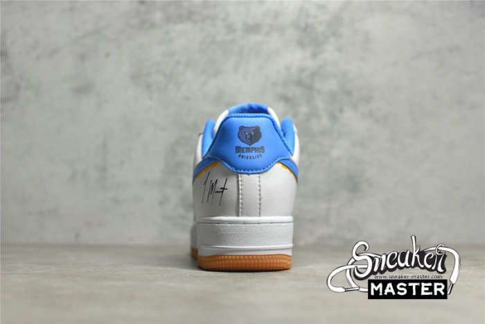 NIKE AIR FORCE 1 LOW 07 WHITE/BLUE/YELLOW NH1412-992