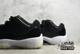 NIKE AIR JORDAN 11 RETRO LOW 72-10 BLACK/GYM RED/WHITE/SAIL AV2187-001