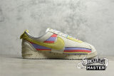 NIKE CORTEZ SP X UNION LA WHITE/GREY FOG/PURPLE PULSE/LEMON FROST DR1413-100