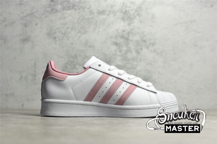 ADIDAS SUPERSTAR SHOES CLOUD WHITE/MAGIC MAUVE/CLOUD WHITE GY5987