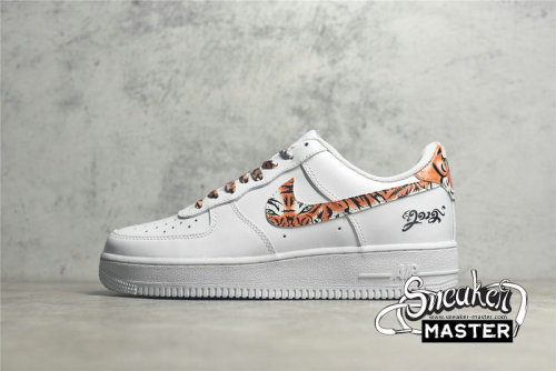 NIKE AIR FORCE 1 LOW 07 WHITE/TIGER/BLACK CZ0270-109